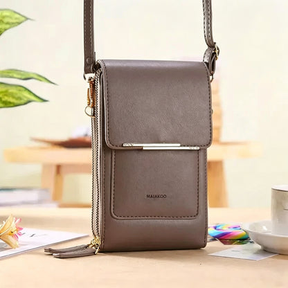 🔥Final 3 Hours: 60% OFF 2026 Trendy Minimalist Elegant Women's Touchscreen Crossbody Phone Wallet