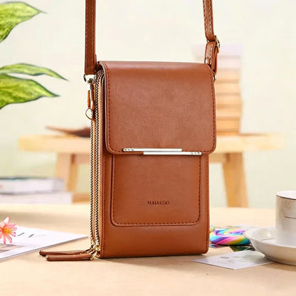🔥Final 3 Hours: 60% OFF 2026 Trendy Minimalist Elegant Women's Touchscreen Crossbody Phone Wallet