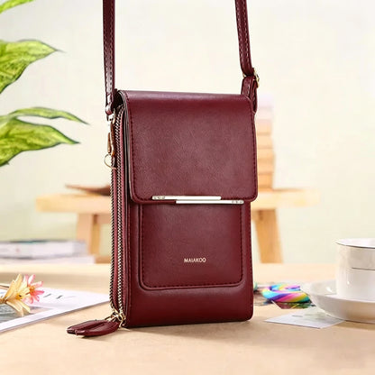 🔥Final 3 Hours: 60% OFF 2026 Trendy Minimalist Elegant Women's Touchscreen Crossbody Phone Wallet
