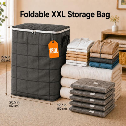 Extra Large Portable Moving Storage Bags with Backpack Straps & Reinforced Handles