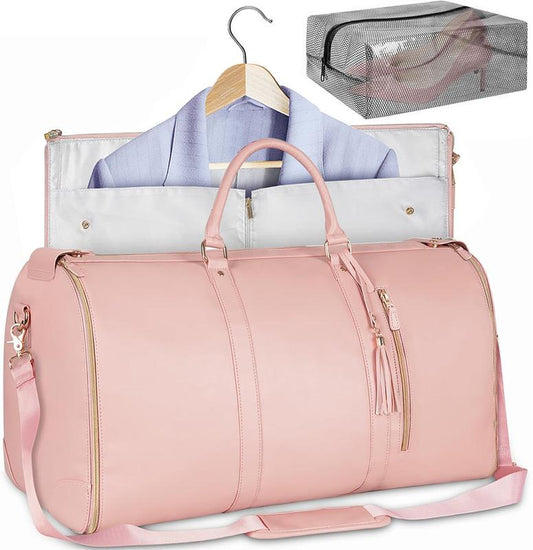 TopSpire Travel Duffle Bag with Garment & Shoe Compartment, Waterproof & Breathable, 57L Capacity