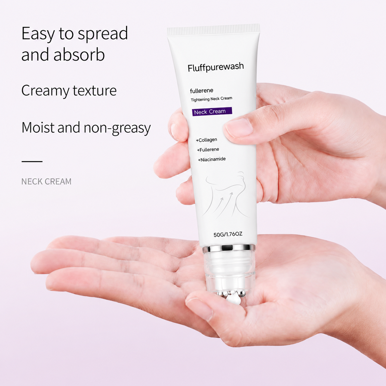 ✨Instant Neck Lift Cream — 🧴 Infused with Retinol & Hyaluronic Acid | Firms the Neck, Reduces Wrinkles