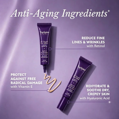 TopSpire 60 Second Effects Tinted Firming Gel - Under Eye Cream For Puffiness And Bags Under Eyes