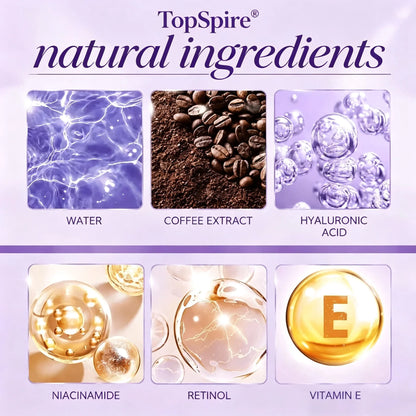 TopSpire 60 Second Effects Tinted Firming Gel - Under Eye Cream For Puffiness And Bags Under Eyes