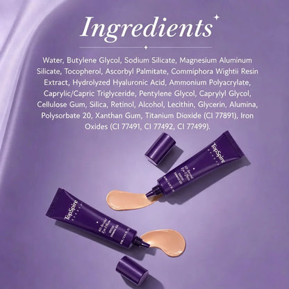 TopSpire 60 Second Effects Tinted Firming Gel - Under Eye Cream For Puffiness And Bags Under Eyes