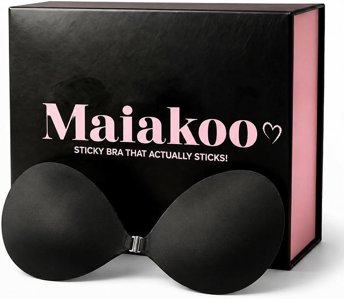 💥Maiakoo® Strapless Bra Push Up Sticky Bra, Adhesive Push Up Bra, Cleavage Bra
